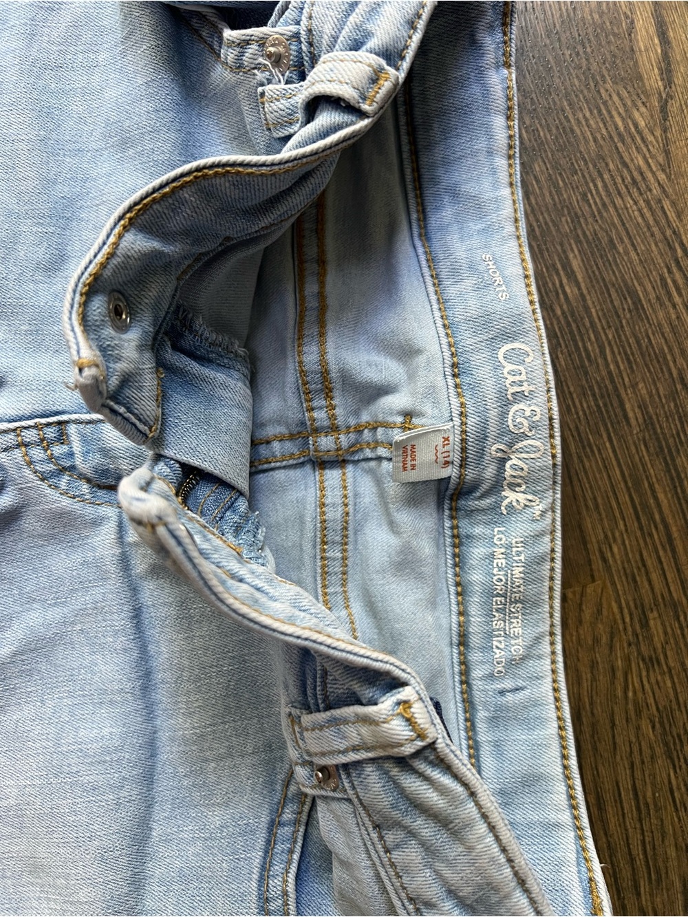 Cat & Jack XL denim shorts